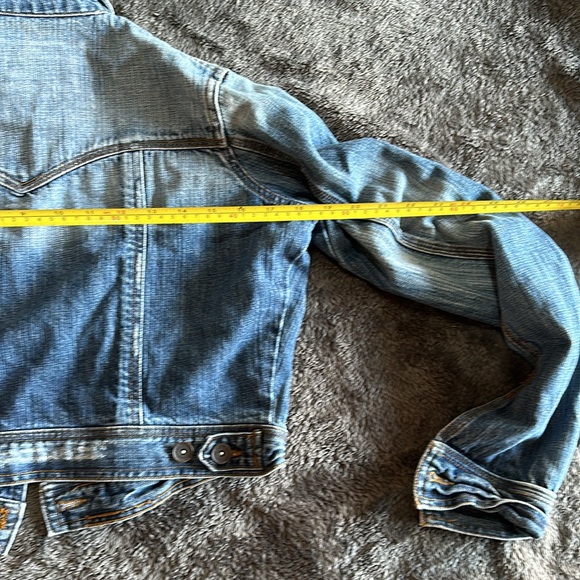 Mossimo cropped denim jacket size L - Picture 4 of 5
